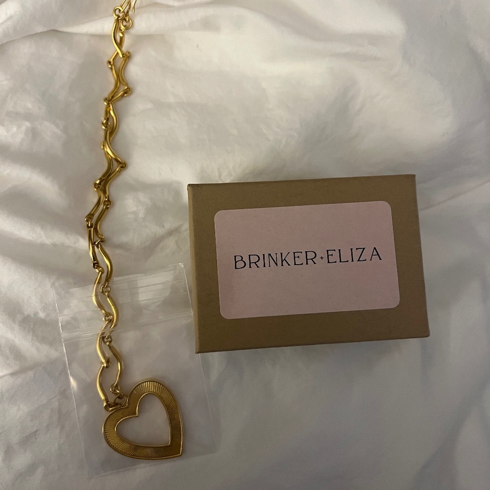 Brinker and Eliza Heart Necklace